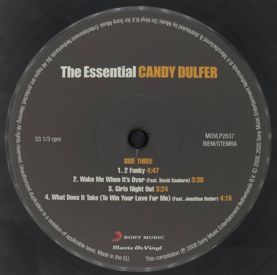 Candy Dulfer – The Essential Candy Dulfer 2LP